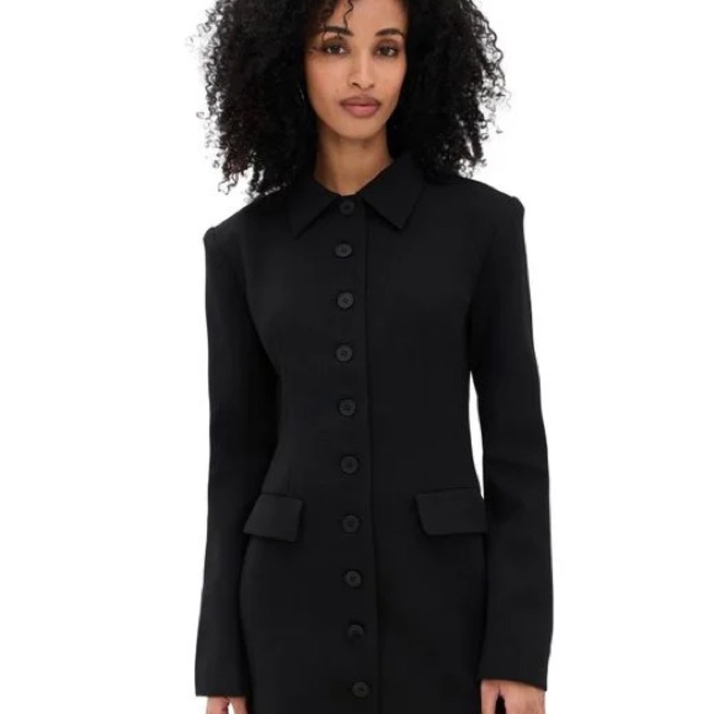Lioness Black Button-Up Blazer